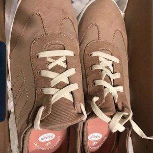 NEW!! DR. SCHOLL'S Dispatch Sneakers TOAST TAUPE , MEN's size9.5